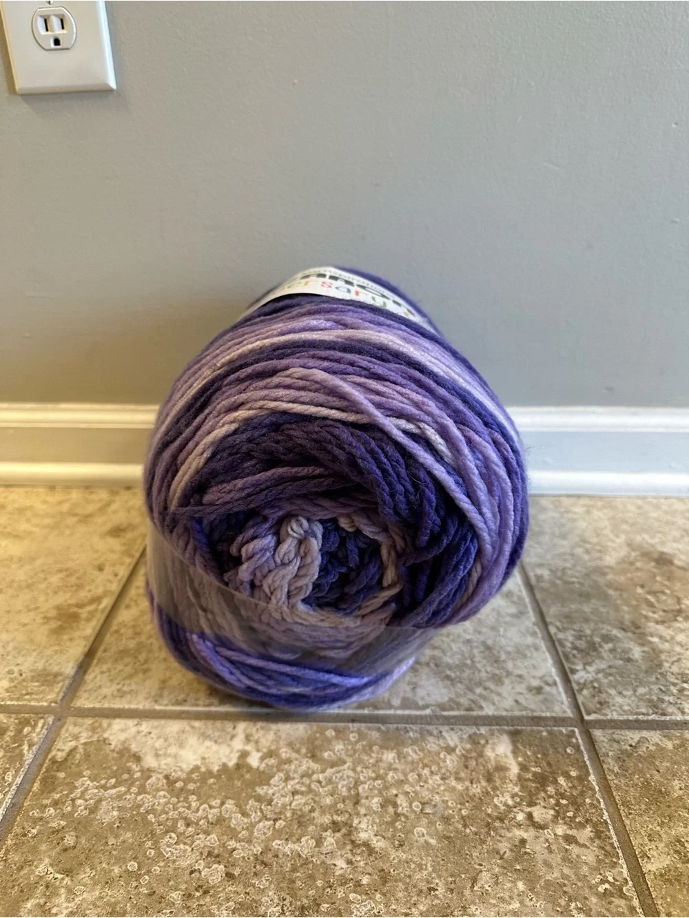 Caron Anniversary Cakes Grape Yarn 35.3 Oz. 1000g - Brand New